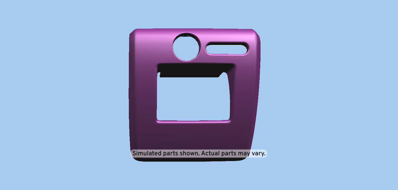 GM Genuine Parts Very Light Cashmere Passenger Side Rear Seat Back Latch Release Handle Bezel