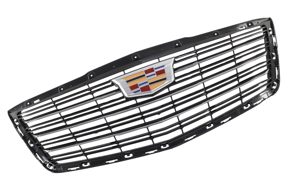 GM Genuine Parts Front Upper Grille with Crest and Wreath Emblem and Hardware