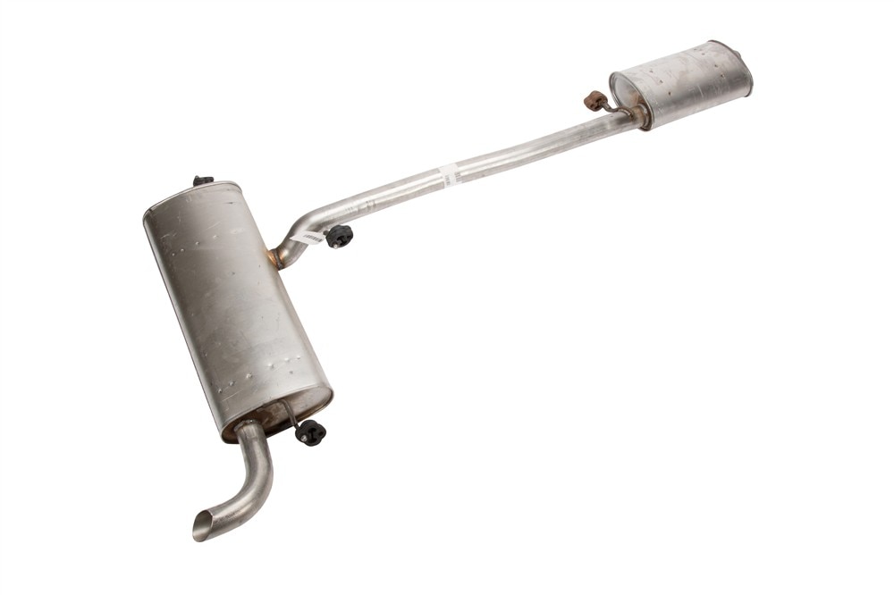 GM Genuine Parts Exhaust Muffler Assembly with Insulators