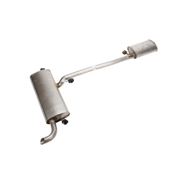 GM Genuine Parts Exhaust Muffler Assembly with Insulators