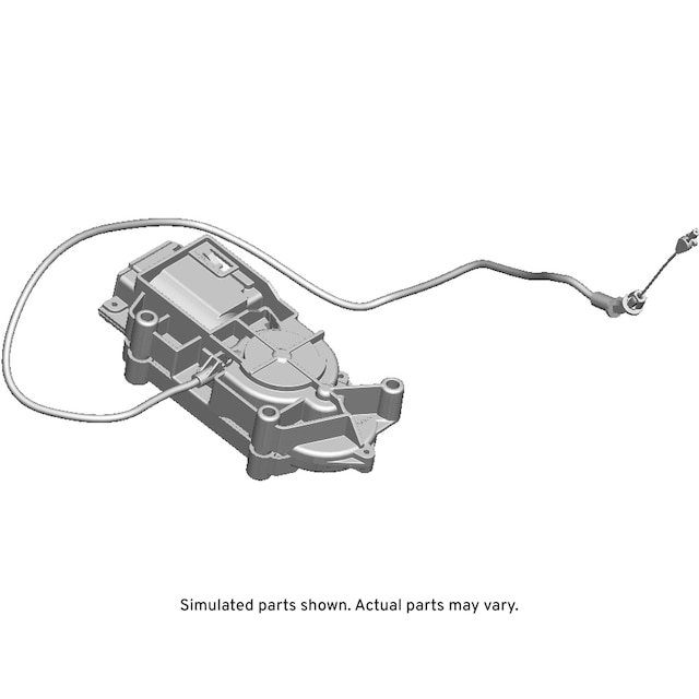 GM Genuine Parts Rear Passenger Side Seat Recliner Actuator