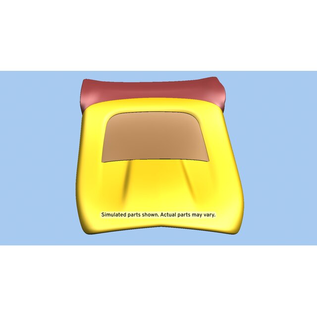 GM Genuine Parts Jet Black Driver Seat Back Cushion Finish Panel