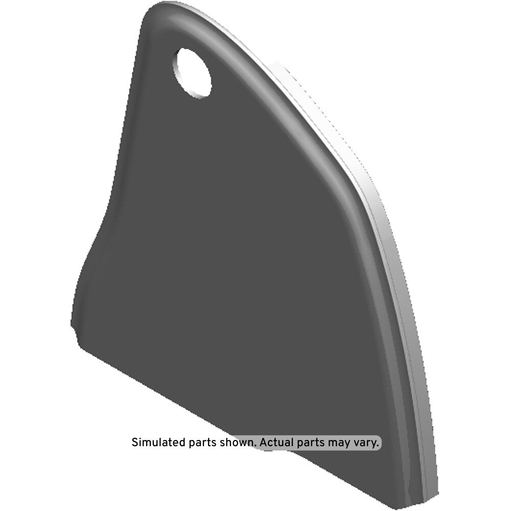 GM Genuine Parts Cocoa Rear Driver Side Seat Front Riser Finish Cover