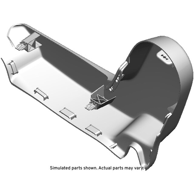 GM Genuine Parts Cocoa Rear Seat Frame Inner Finish Cover
