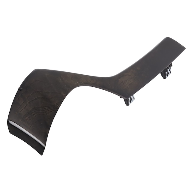 GM Genuine Parts Driver Side Instrument Panel Trim Plate Applique in Black Olive Ash Burl