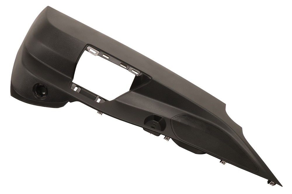 GM Genuine Parts Black Passenger Side Quarter Lower Rear Trim Panel