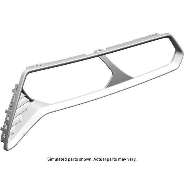 GM Genuine Parts Velocity Yellow Tintcoat Rear Driver Side Fascia Turn Signal Lamp Trim Panel