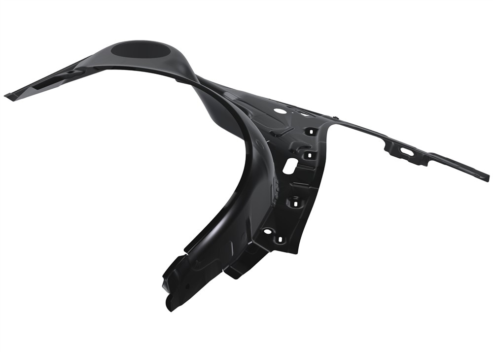 GM Genuine Parts Passenger Side Inner Quarter Panel