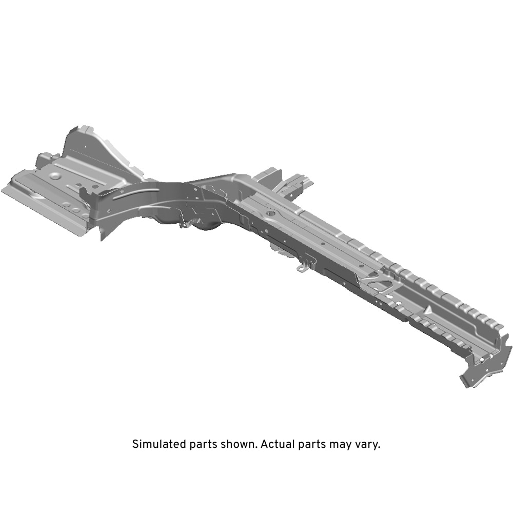 GM Genuine Parts Driver Side Underbody Rear Side Rail