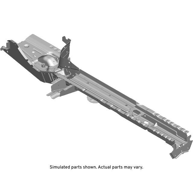GM Genuine Parts Passenger Side Underbody Rear Side Rail
