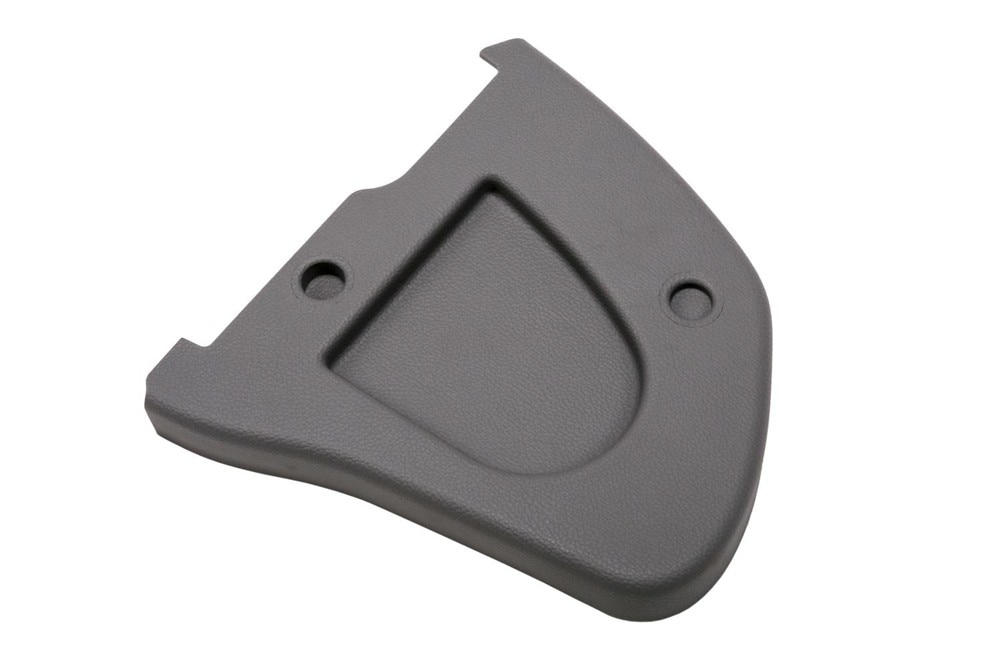 GM Genuine Parts Dark Ash Gray Rear Passenger Side Seat Front Riser Finish Cover