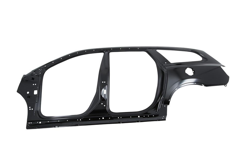 GM Genuine Parts Driver Side Outer Body Side Panel with Reinforcement, Plate, and Brackets