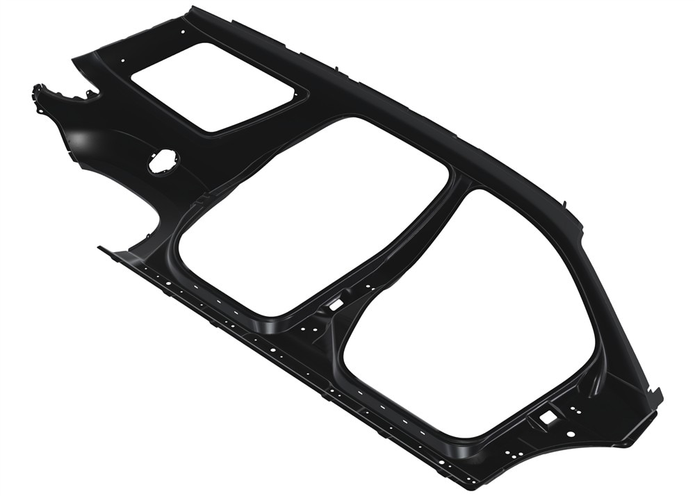 GM Genuine Parts Driver Side Outer Body Side Panel with