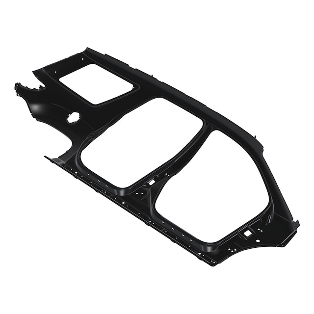 GM Genuine Parts Driver Side Outer Body Side Panel with Reinforcement, Plate, and Brackets
