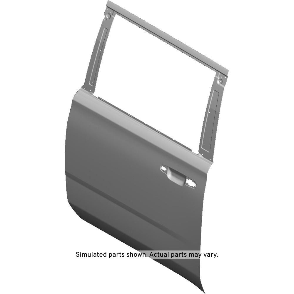 GM Genuine Parts Driver Side Rear Door Outer Panel