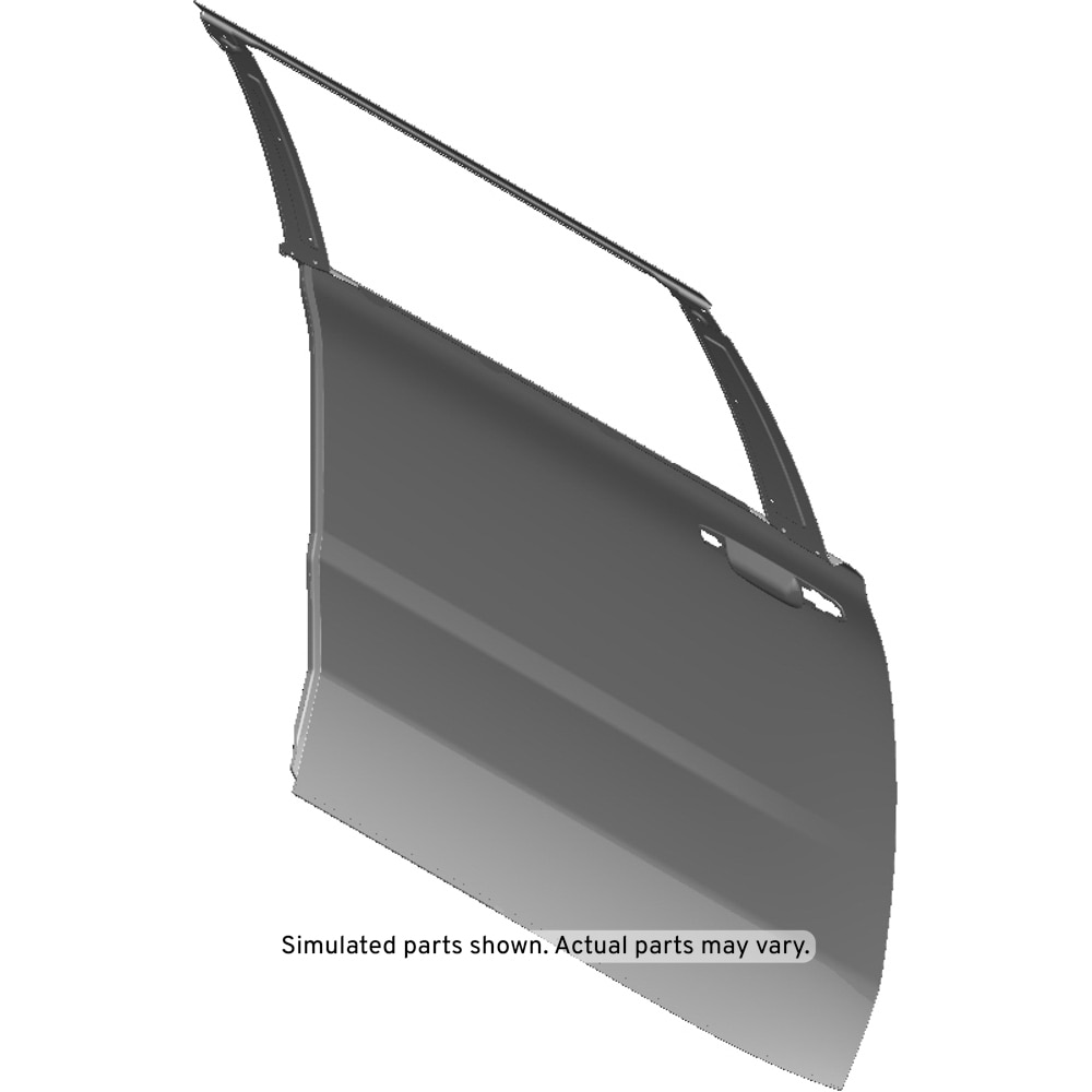 GM Genuine Parts Passenger Side Rear Door Outer Panel