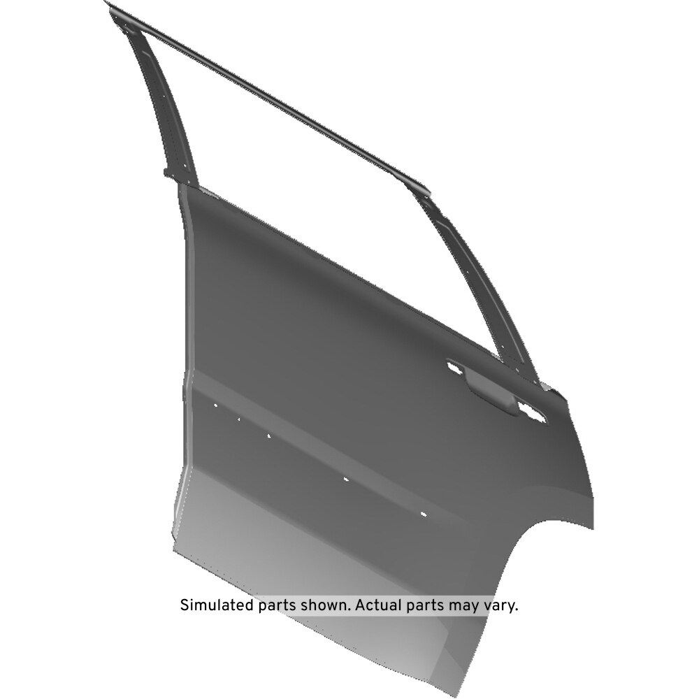 GM Genuine Parts Passenger Side Rear Door Outer Panel