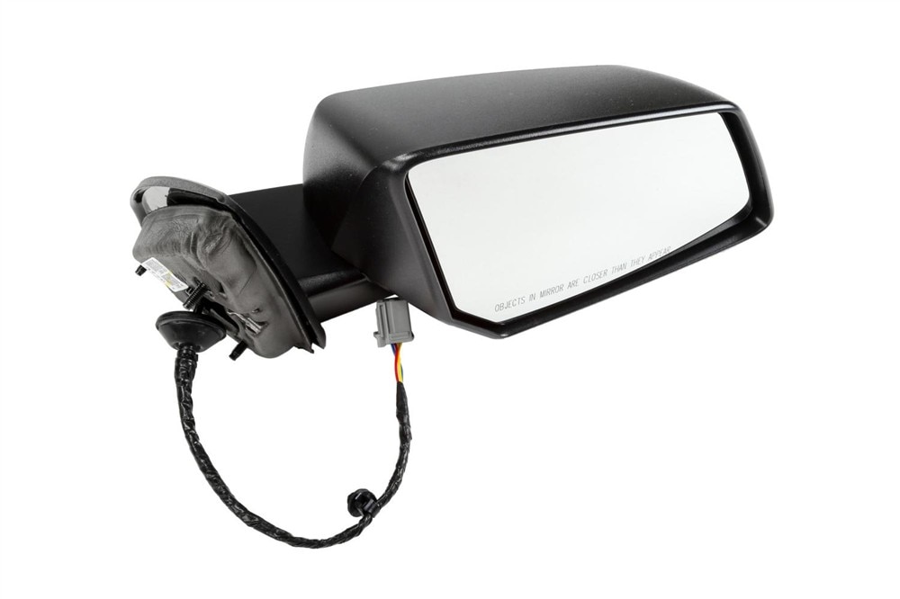 GM Genuine Parts Black Passenger Side Door Mirror