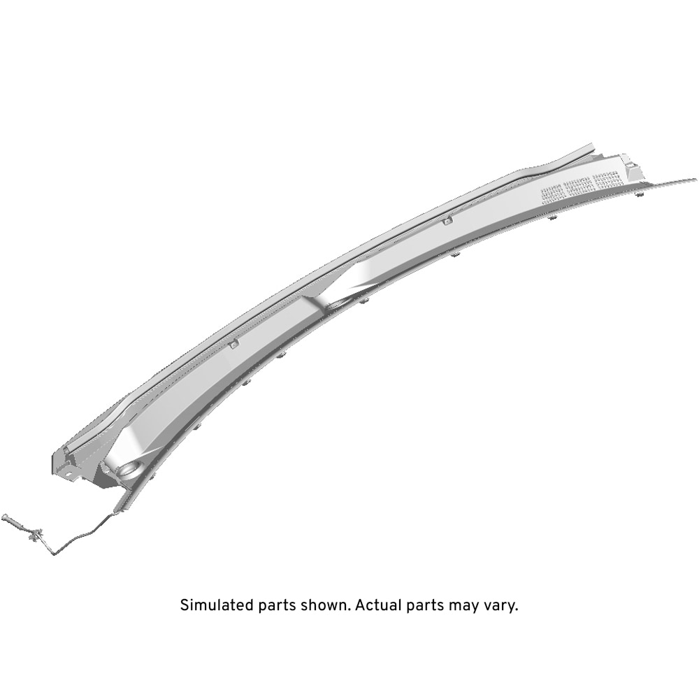 GM Genuine Parts Black Air Inlet Grille Panel