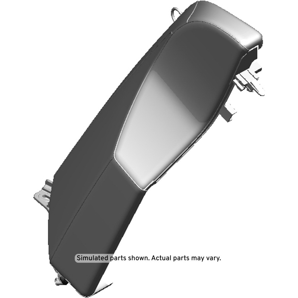 GM Genuine Parts Morello Red Base Sauvage Rear Passenger Side Seat Back Bolster