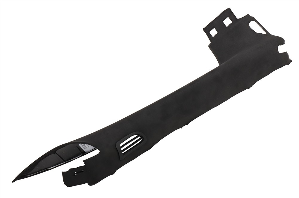 GM Genuine Parts Jet Black Passenger Side Windshield Garnish Molding