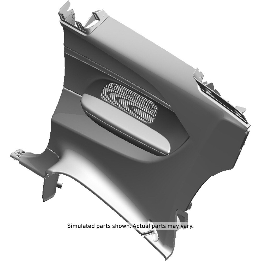 GM Genuine Parts Cashmere Passenger Side Quarter Lower Rear Trim Panel