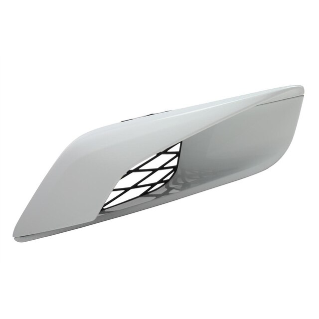 GM Genuine Parts Arctic White Passenger Side Quarter Panel Air Scoop
