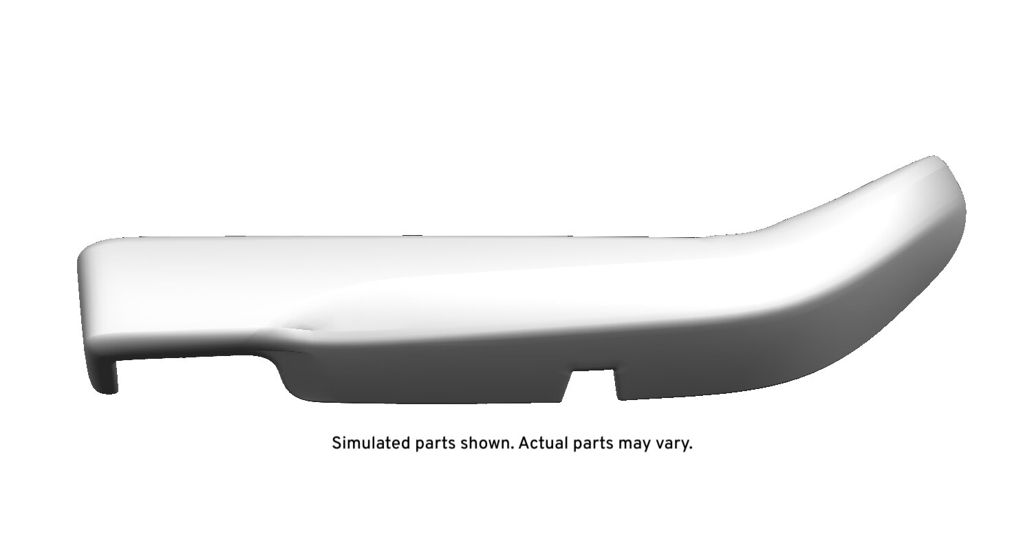 GM Genuine Parts Black Front Driver Side Door Armrest Cover Trim
