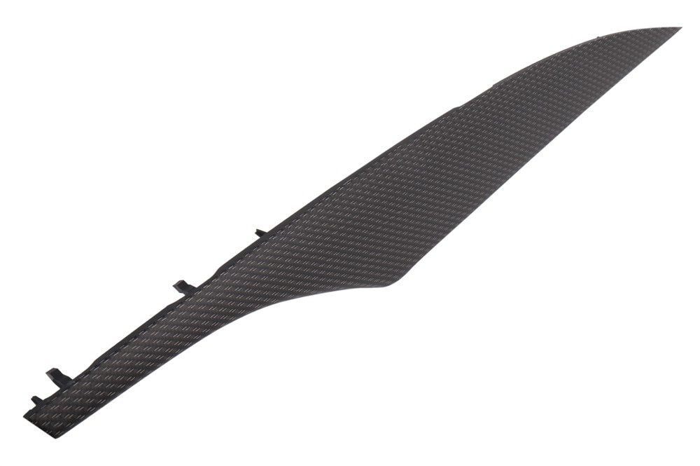 GM Genuine Parts V-Line Carbon Fiber Rear Passenger Side Door Trim Panel Applique