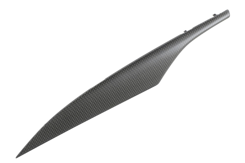 GM Genuine Parts V-Line Carbon Fiber Rear Driver Side Door Trim Panel Applique