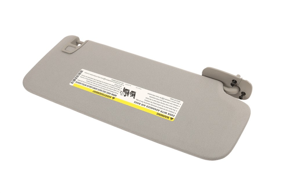 GM Genuine Parts Light Ash Gray Driver Side Sunshade | 23459655