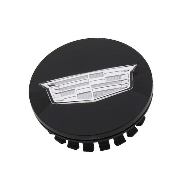 GM Genuine Parts Wheel Cap in Black with Crest and Wreath Logo