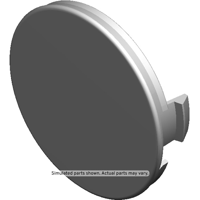 GM Genuine Parts Very Light Platinum Front Floor Console Bolt Access Hole Cover