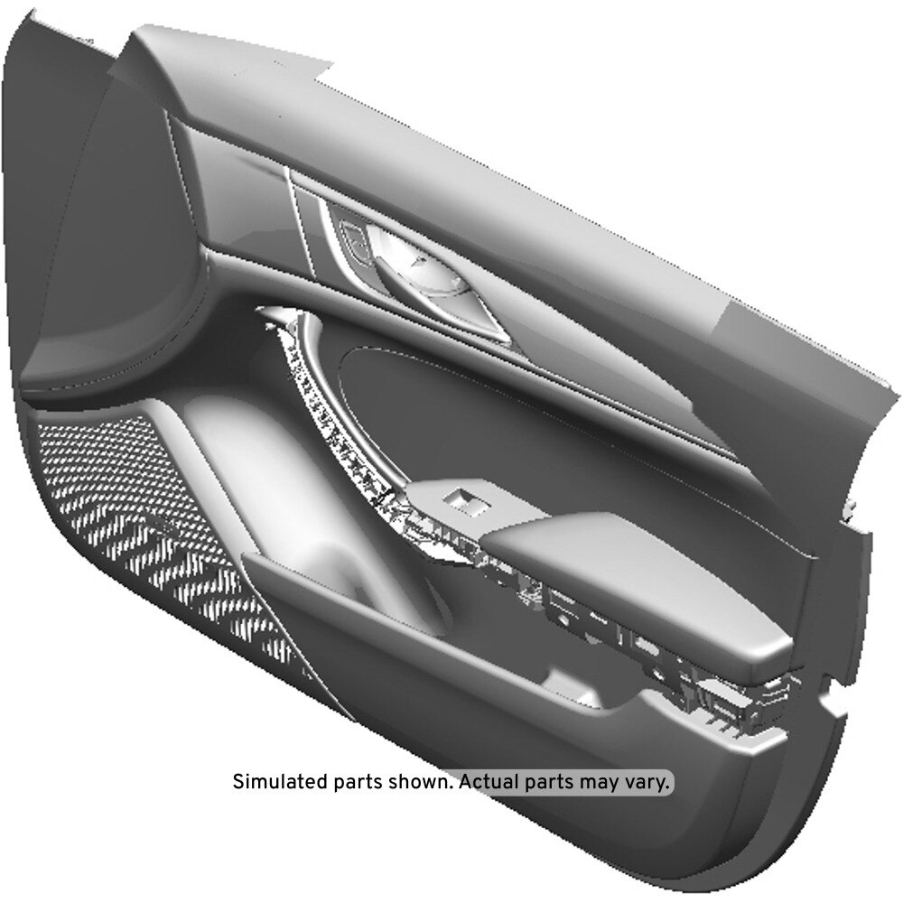 GM Genuine Parts Vecchio Front Passenger Side Door Trim