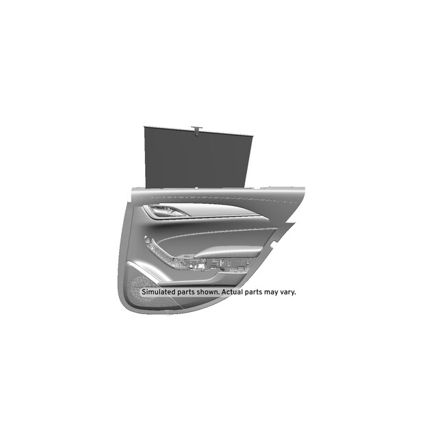 GM Genuine Parts Vecchio Rear Passenger Side Door Trim