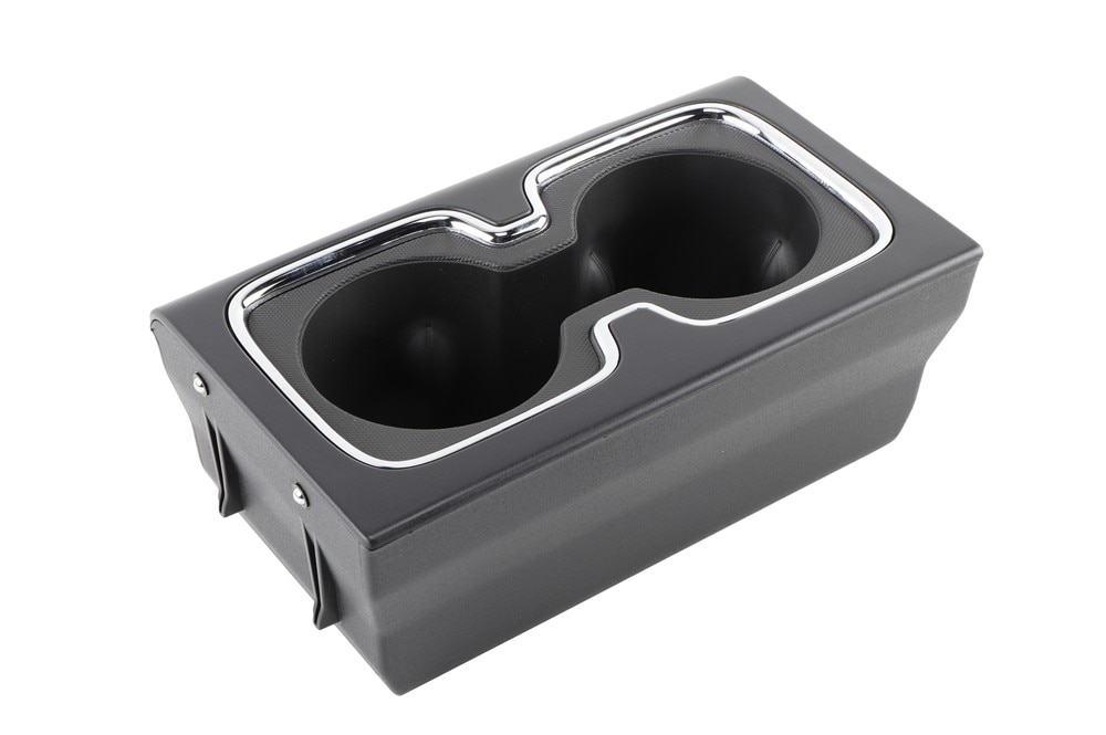 GM Genuine Parts Black Carbon Metallic Front Floor Console Cup Holder