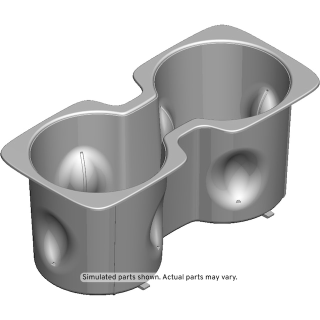 GM Genuine Parts Front Floor Console Cup Holder Liner