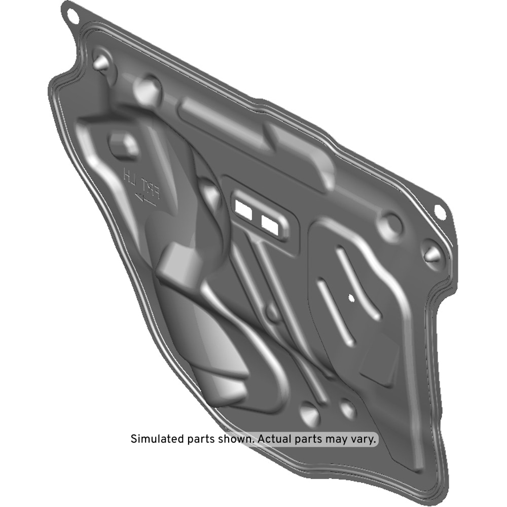GM Genuine Parts Driver Side Front Door Water Deflector