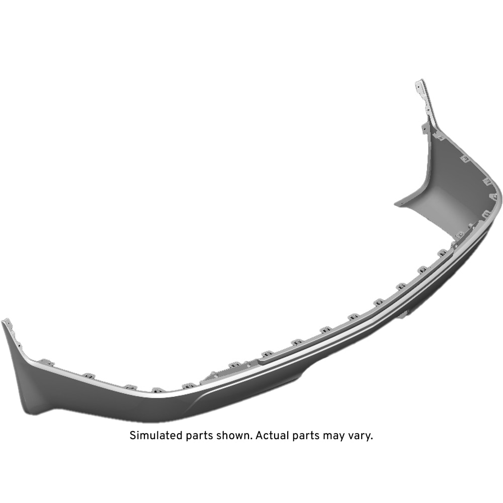 GM Genuine Parts Anthracite Rear Lower Bumper Cover