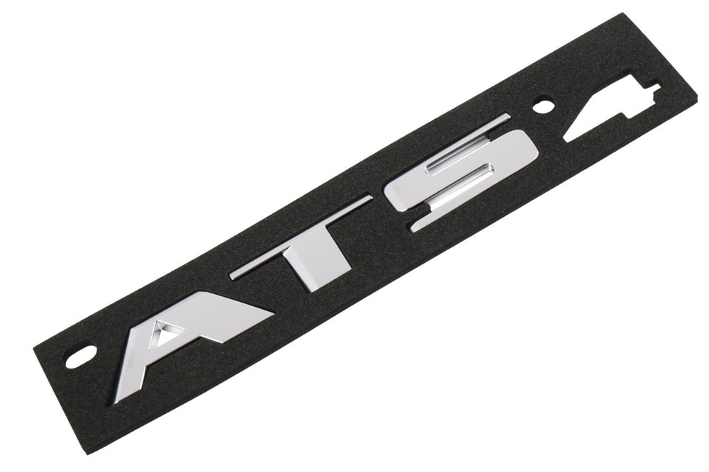 GM Genuine Parts Galvano Silver Deck Lid ATS Emblem