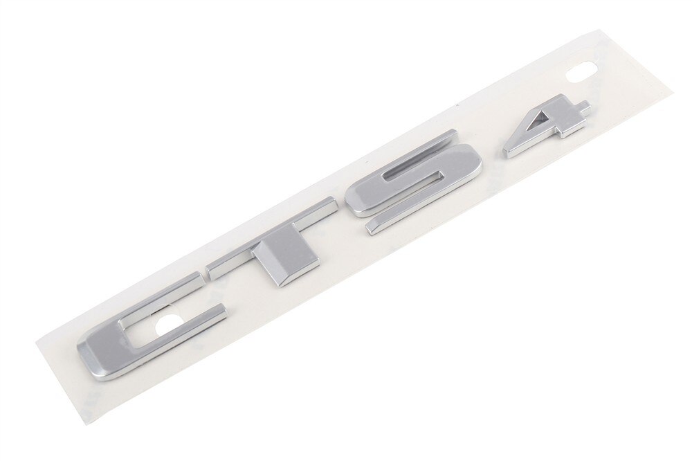 GM Genuine Parts Galvano Silver Driver Side Deck Lid CTS 4 Emblem