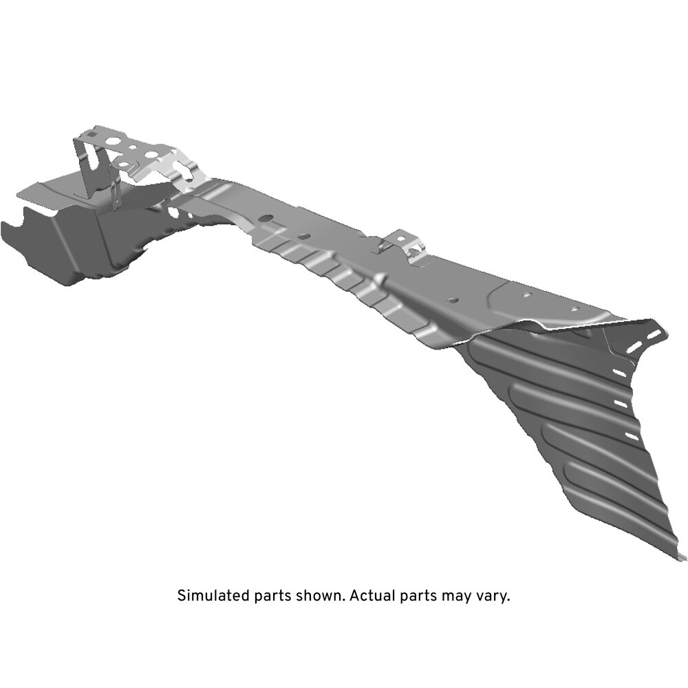GM Genuine Parts Passenger Side Engine Compartment Upper Outer Side Rail