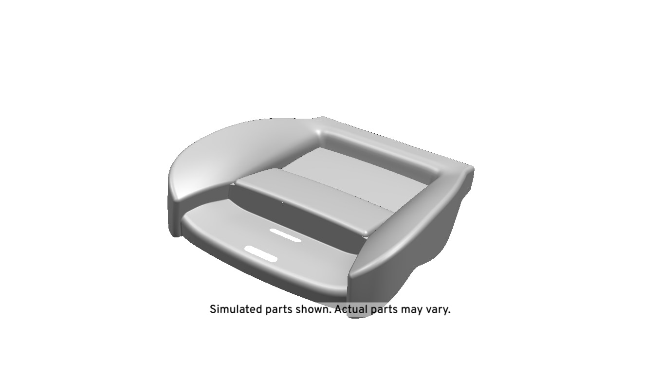 GM Genuine Parts Jet Black Passenger Seat Cushion Cover