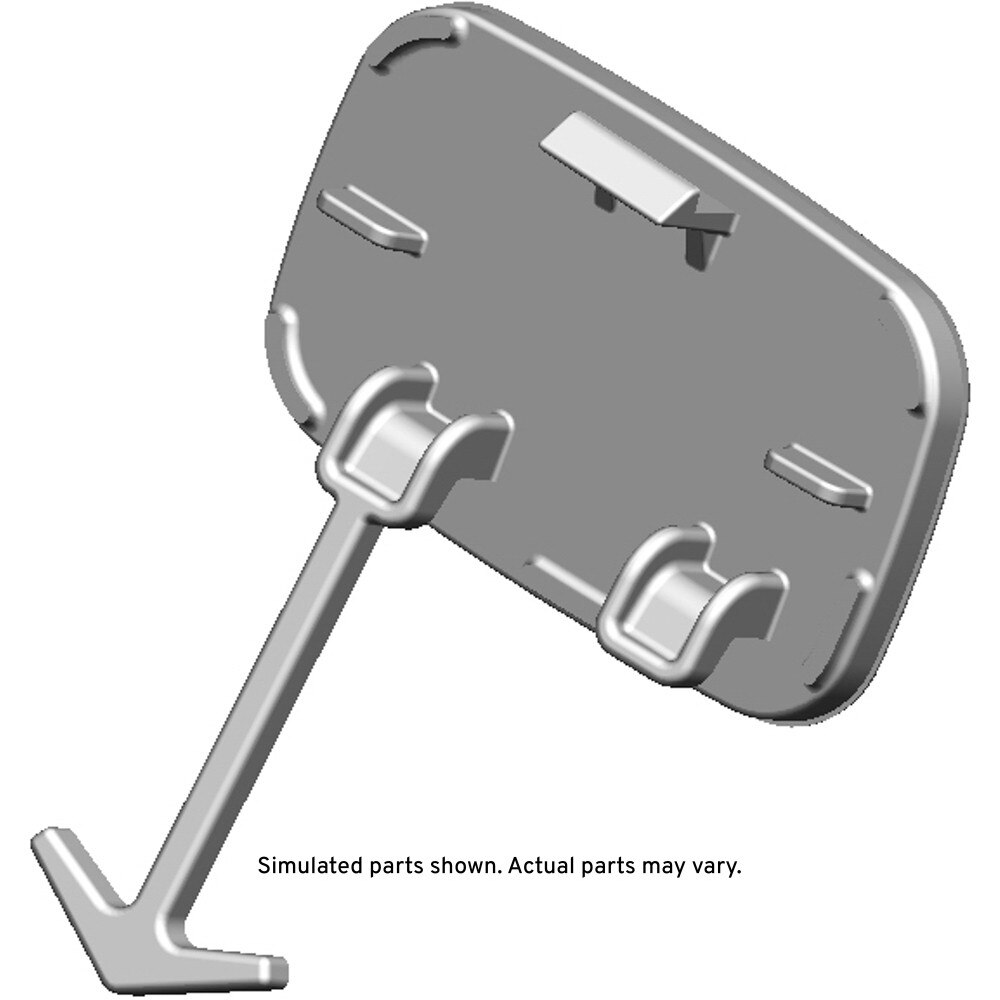 GM Genuine Parts Light Ash Gray Driver Side Center Pillar Upper Trim Panel Bolt Cap