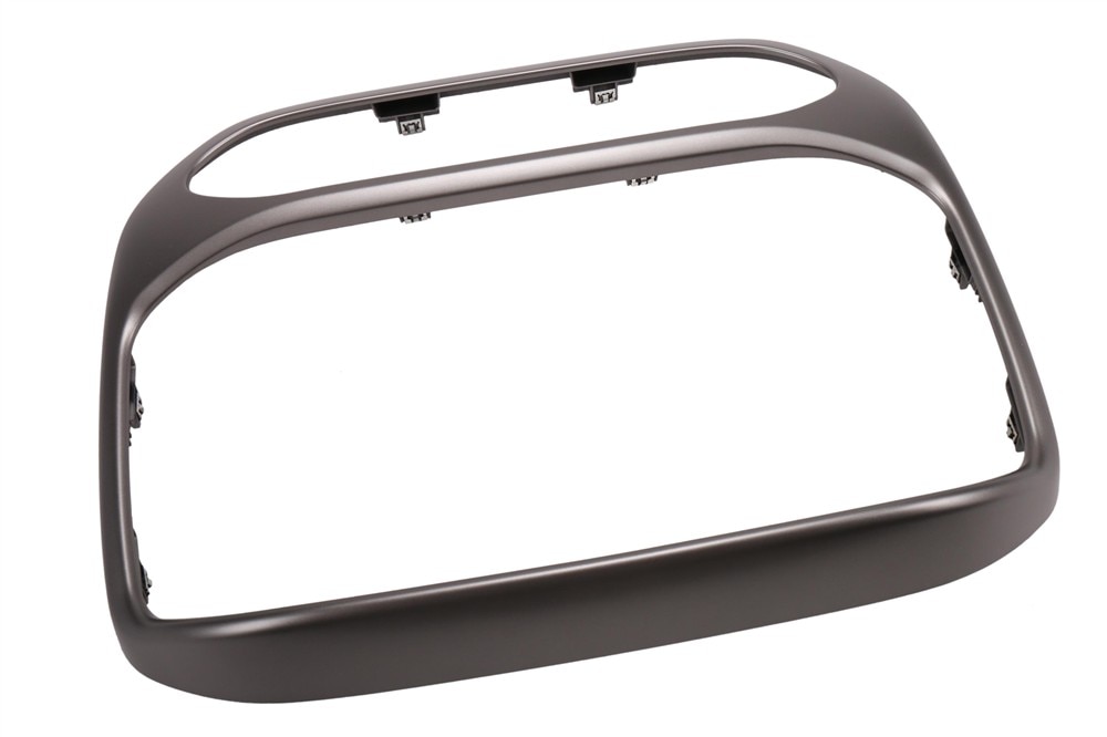 GM Genuine Parts Graphite Silver Metallic Instrument Panel Accessory Center Trim Panel