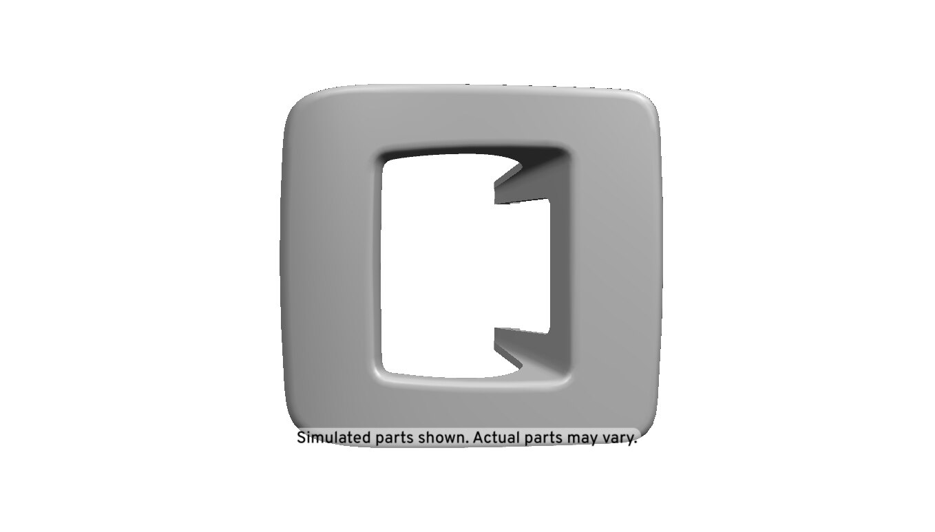 GM Genuine Parts Blue Rear Seat Back Latch Release Handle Bezel