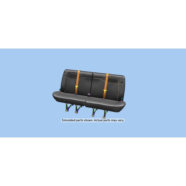 GM Genuine Parts Medium Dark Pewter 4th Row Seat