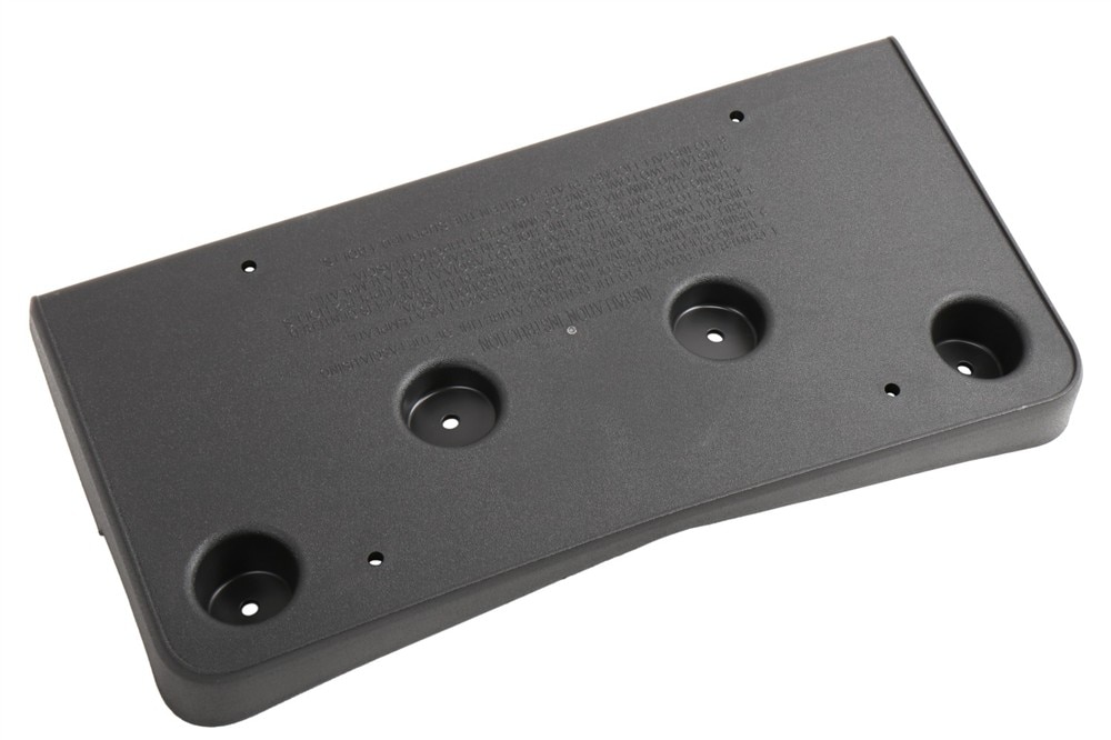 GM Genuine Parts Dark Smoke Gray Front License Plate Bracket