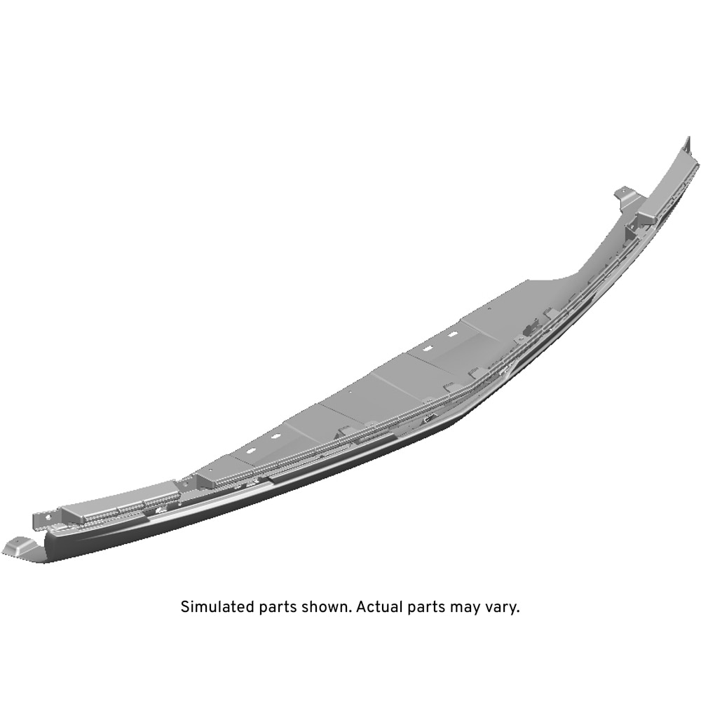 GM Genuine Parts Rear Bumper Fascia Extension