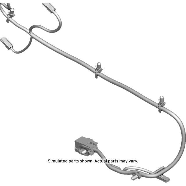 GM Genuine Parts Rear Passenger Side Door Lock Wiring Harness